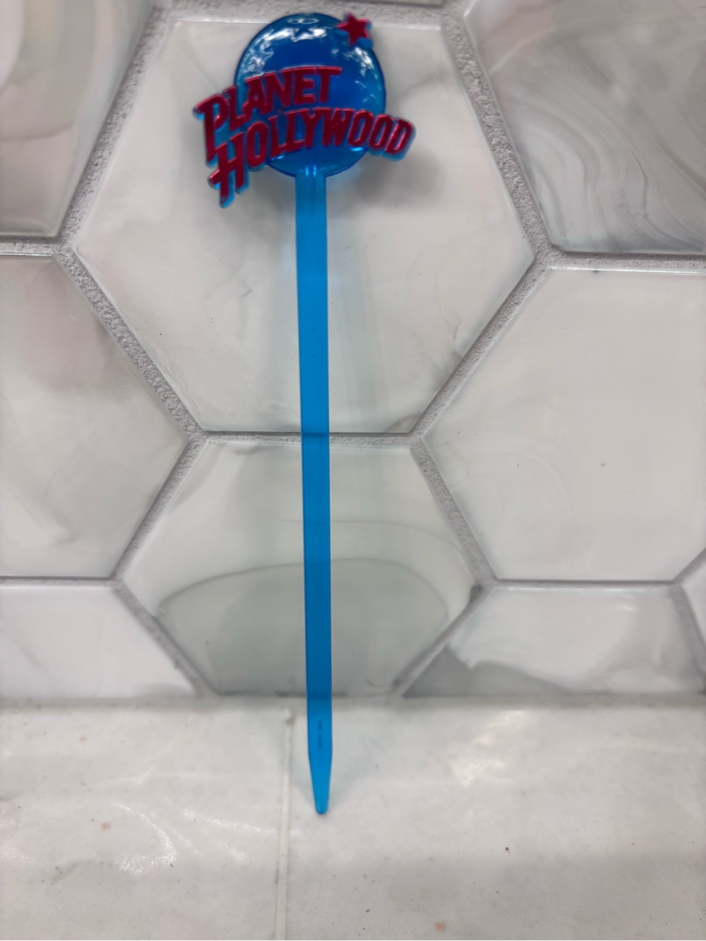 90s Planet Hollywood Swizzle Stick